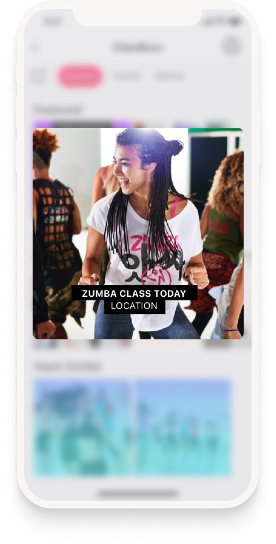 Template selector — screen 2