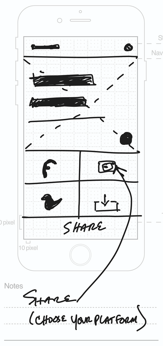 Crazy 8s sketch 7